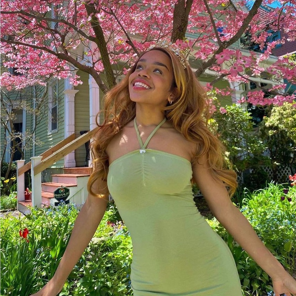 Herr By Isabela Mini Halter Dress